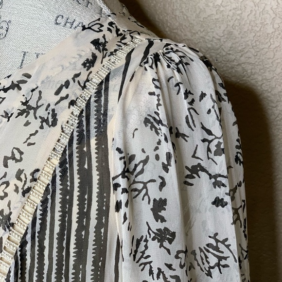 Anthropologie ~ Talulah Tiered Midi Dress Medium - Picture 5 of 14